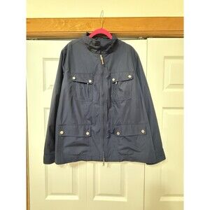 Lauren Ralph Lauren Men's Full Zip Blue Jacket Big & Tall 2X Regular Fit